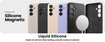 Ringke Silicone Magnetic Case for Samsung Galaxy S24