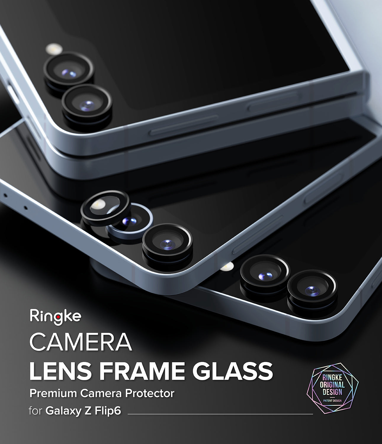 Ringke Camera Lens Frame Protector for Samsung Galaxy Z Flip 6