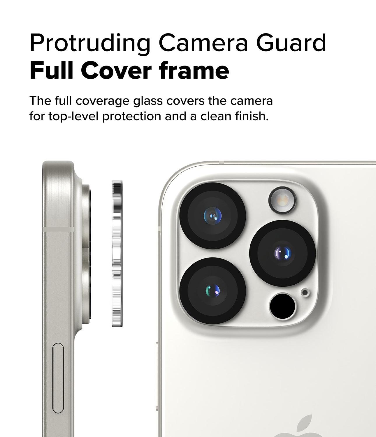Ringke Camera Tempered Glass Protector for Apple iPhone 16 Pro / iPhone 16 Pro Max