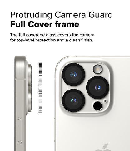 Ringke Camera Tempered Glass Protector for Apple iPhone 16 Pro / iPhone 16 Pro Max