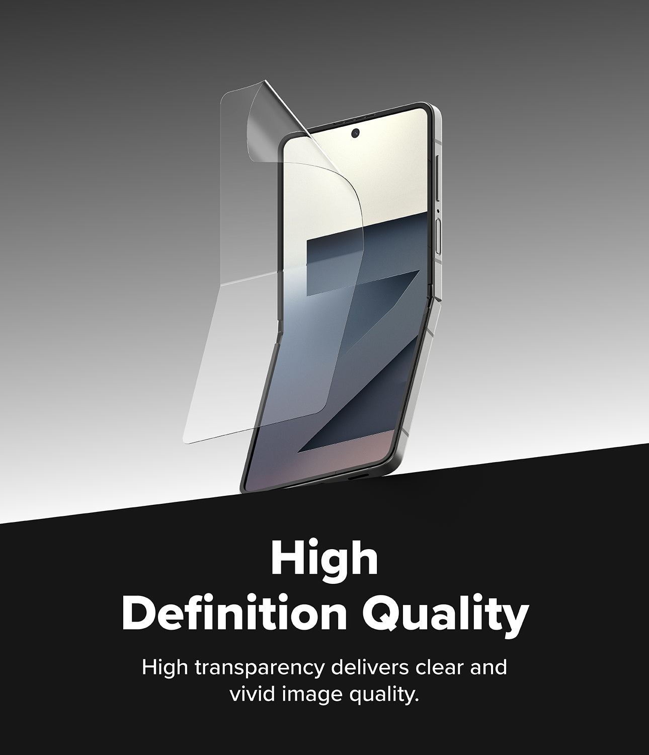 Ringke Dual Easy Pro Film Screen Protector for Samsung Galaxy Z Flip 7