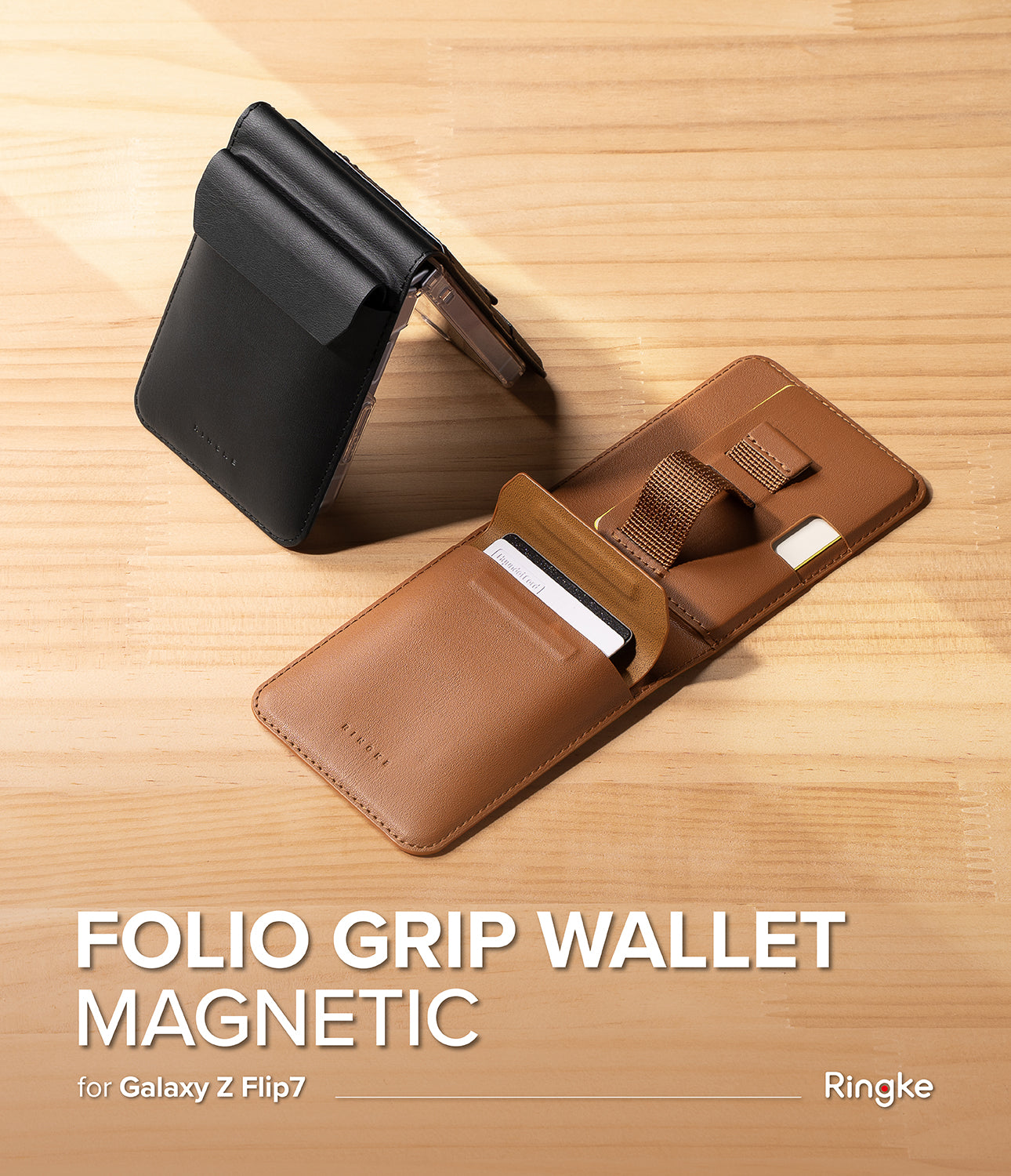 Ringke Folio Grip Wallet Magnetic Case for Samsung Galaxy Z Flip 7