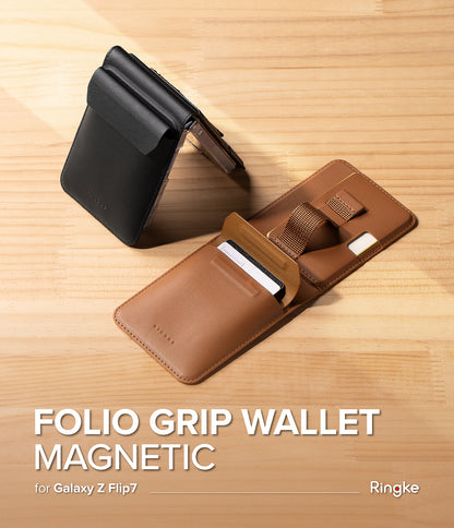 Ringke Folio Grip Wallet Magnetic Case for Samsung Galaxy Z Flip 7