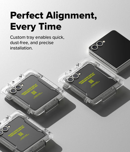 RIngke Cover Display Protector Tempered Glass Pro for Samsung Galaxy Z Flip 7