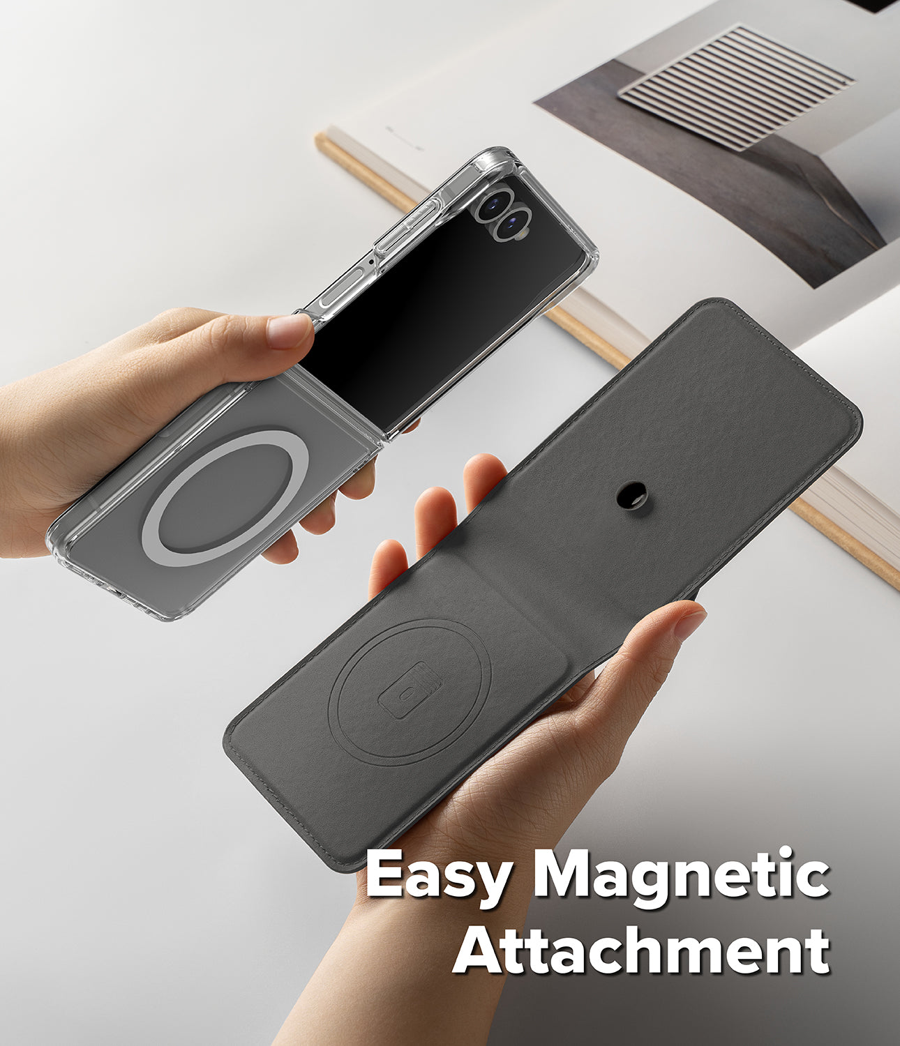 Ringke Folio Grip Wallet Magnetic Case for Samsung Galaxy Z Flip 7