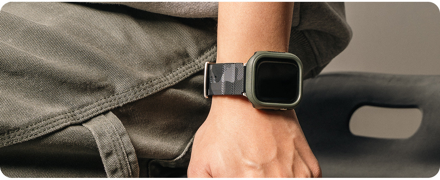 Ringke Onyx Case Compatible for Apple Watch 10 46mm PC and TPU Hybrid Protective Cover