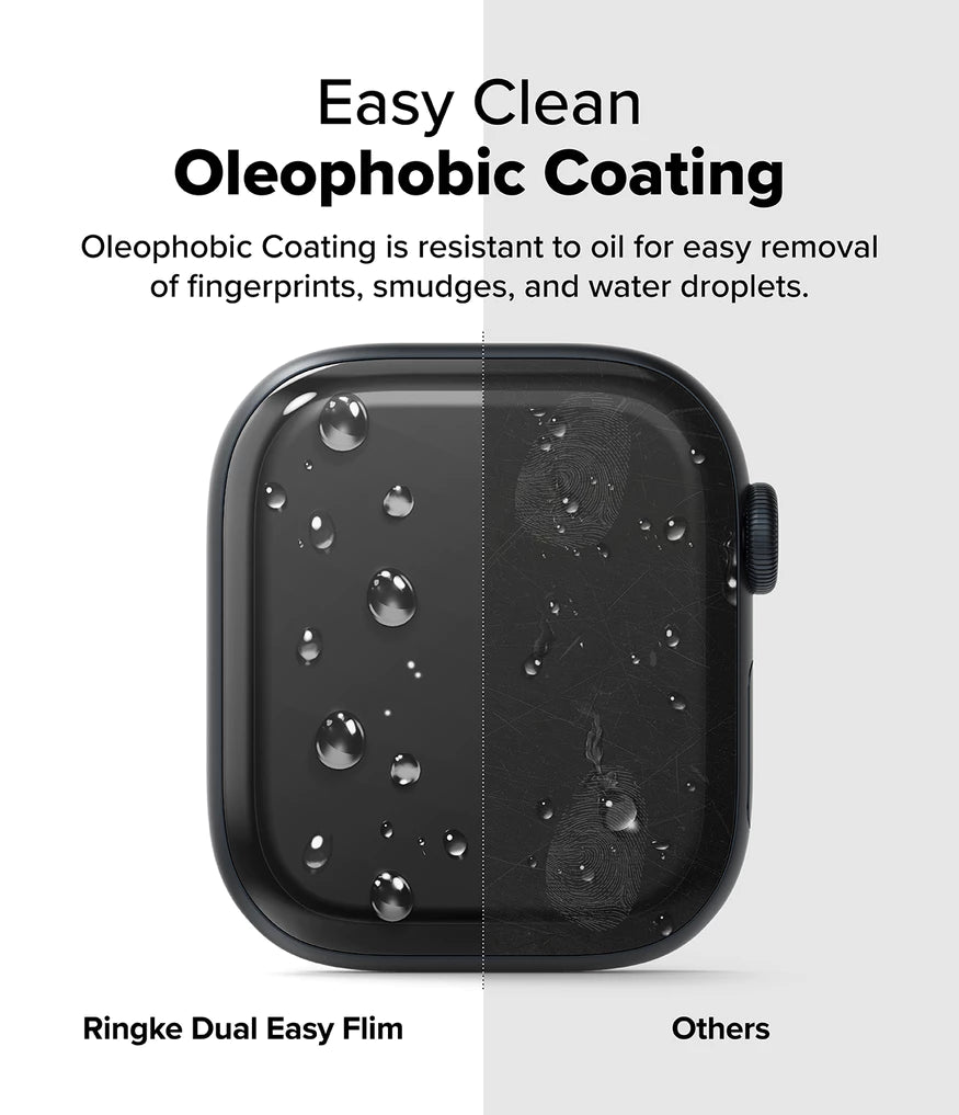 Ringke Dual Easy Film Screen Protector for Apple Watch 10 46mm