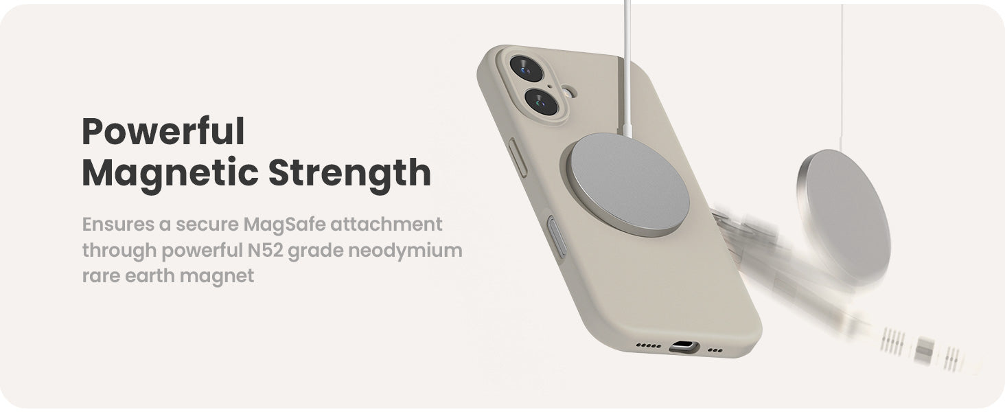 Ringke Silicone Magnetic Case for Apple iPhone 16 Plus