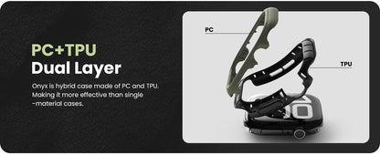 Ringke Onyx Case Compatible for Apple Watch 10 46mm PC and TPU Hybrid Protective Cover