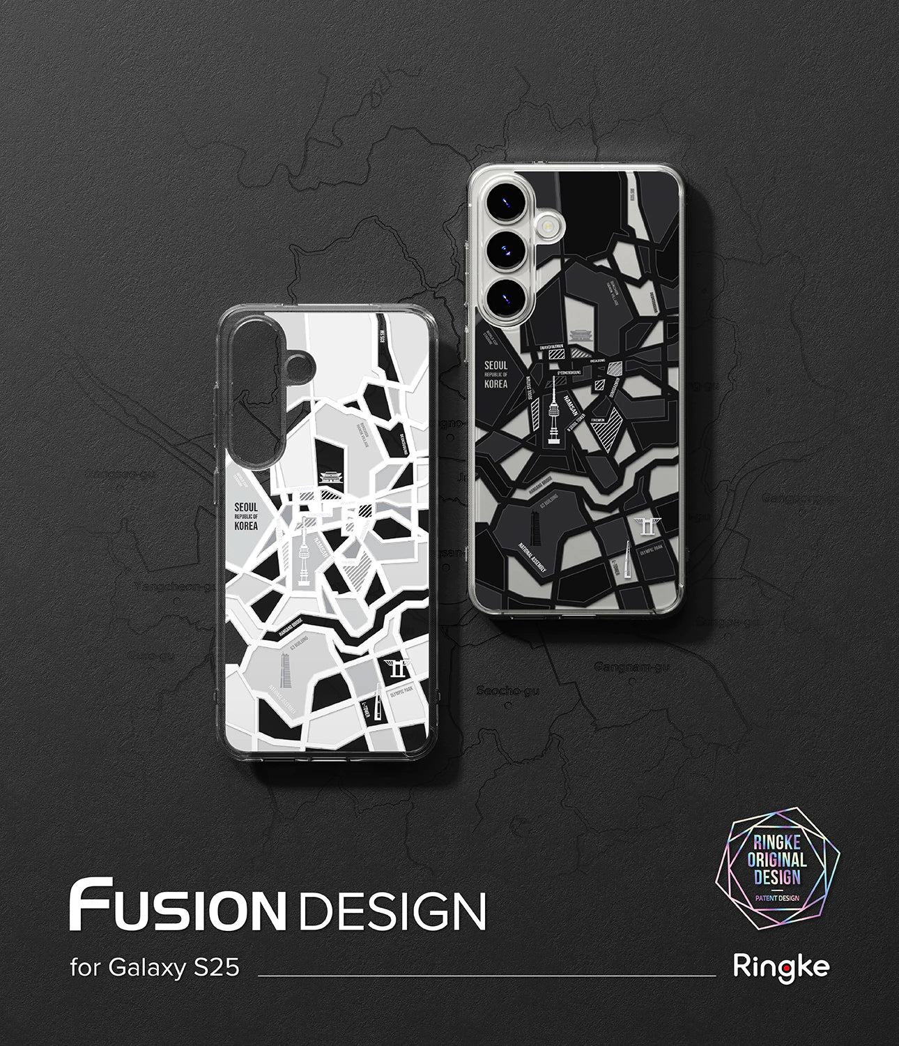 Ringke Fusion Design Case for Samsung Galaxy S25