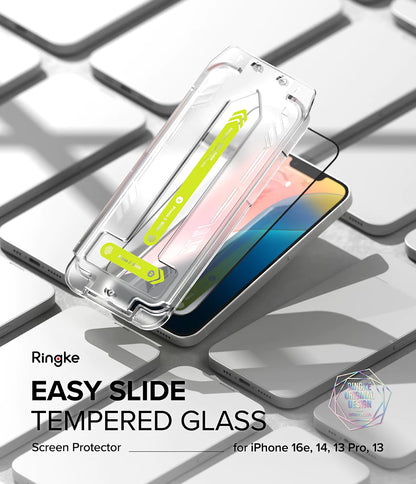 Ringke Easy Slide Tempered Glass for Apple iPhone 16e Screen Protector