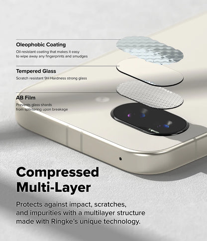 Ringke Camera Tempered Glass for Google Pixel 9a