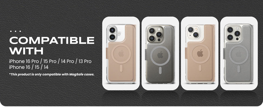Ringke Folio Wallet Magnetic MagSafe Cover for iPhone 16 Pro / iPhone 16