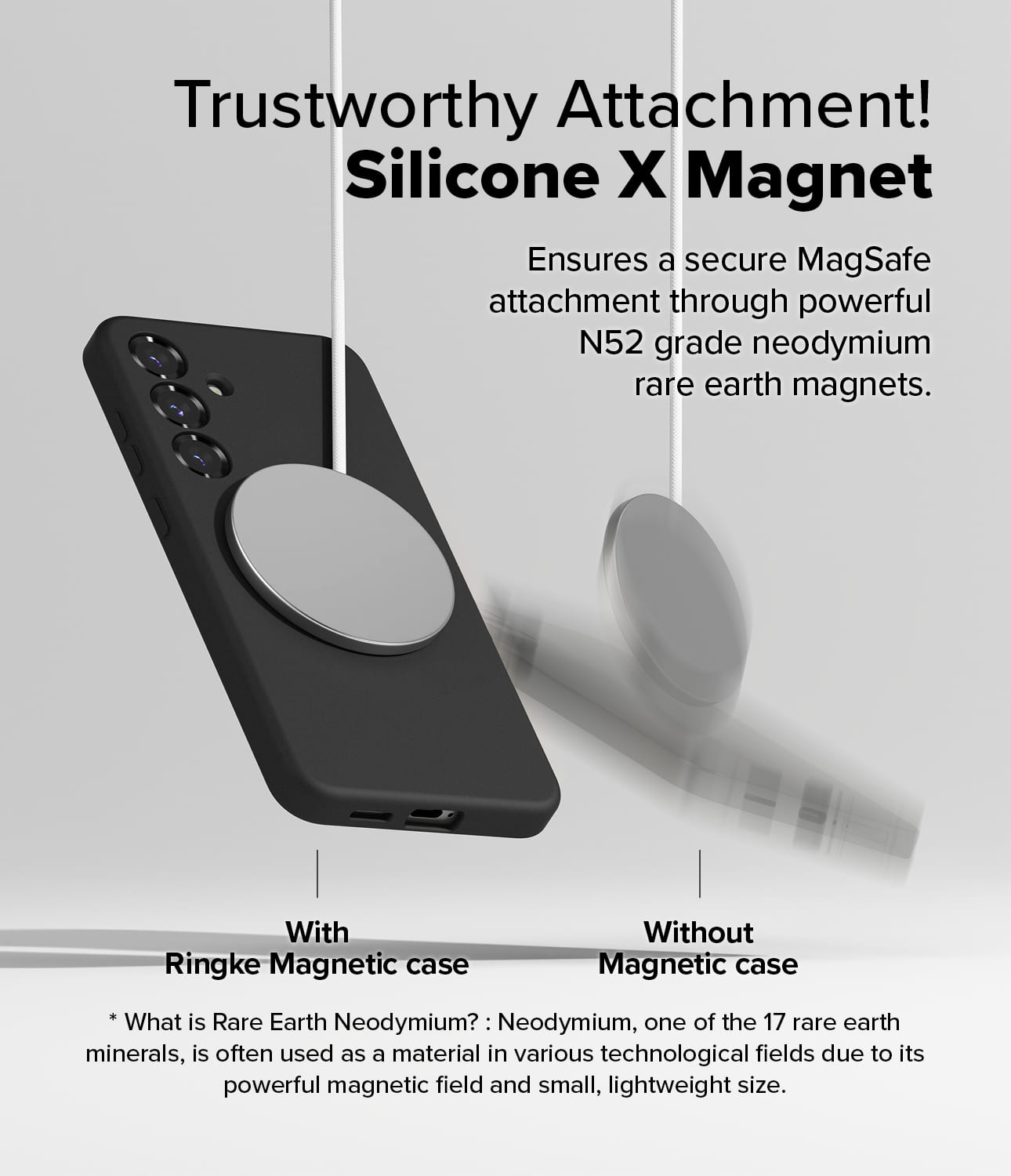 Ringke Silicone Magnetic Case for Samsung Galaxy S25