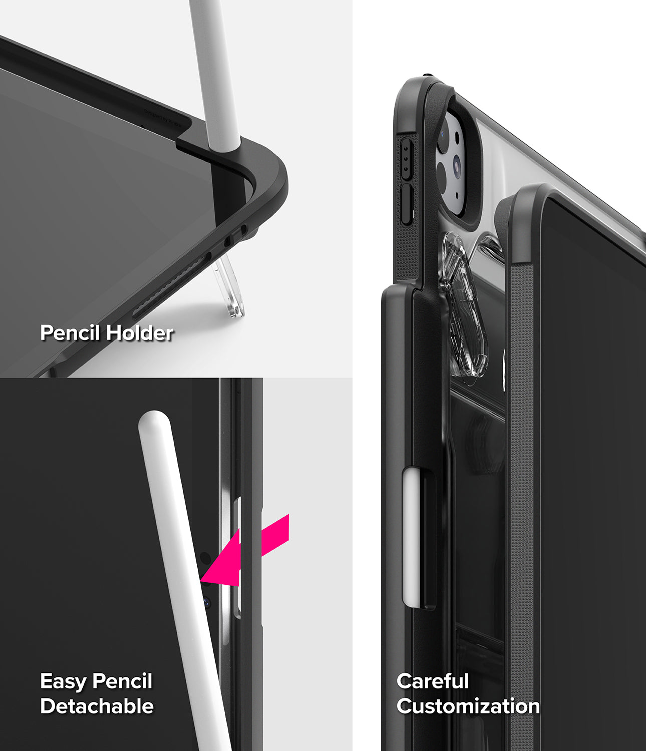 Ringke Fusion Sketch Stand Case for Apple iPad Pro 13 inch M4