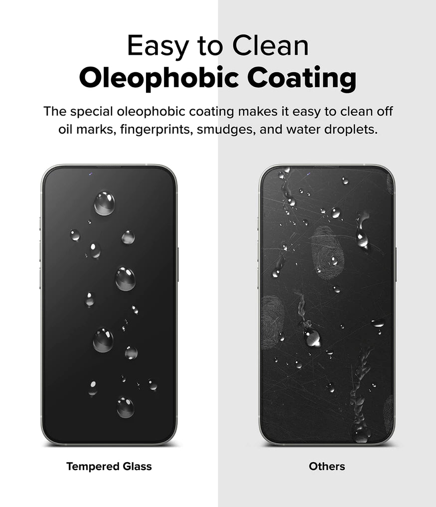 Ringke Easy Slide Tempered Glass for Apple iPhone 16e Screen Protector