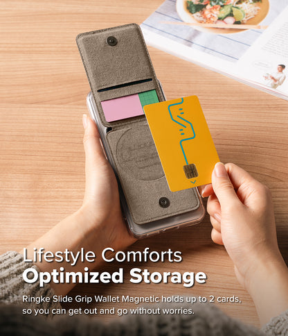Ringke Slide Grip Wallet Magnetic Card Holder