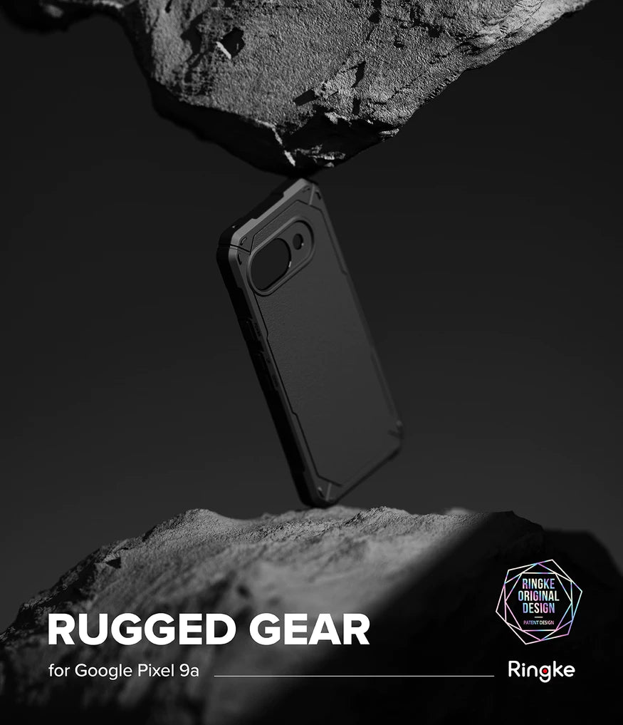 Ringke Rugged Gear Case for Pixel 9a | Military-Grade Shockproof with Belt Clip Support