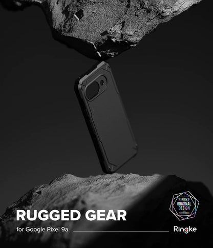Ringke Rugged Gear Case for Pixel 9a | Military-Grade Shockproof with Belt Clip Support