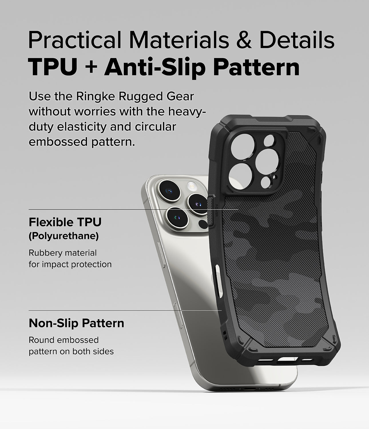 Ringke Rugged Gear Magnetic Case for Apple iPhone 16 Pro Max