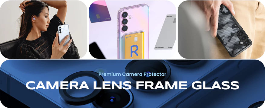 Ringke Camera Lens Frame Glass Protector for Samsung Galaxy A35 / Galaxy A55