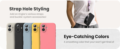 Ringke Silicone Magnetic Case for Apple iPhone 16 Plus