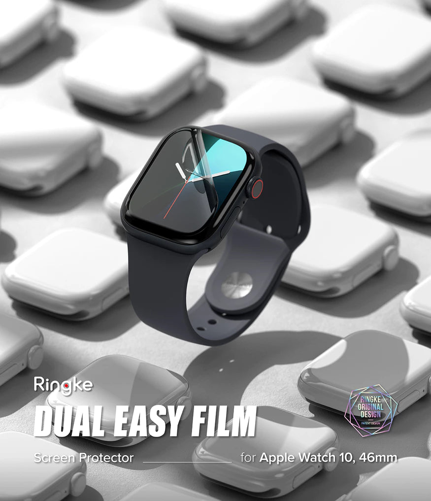 Ringke Dual Easy Film Screen Protector for Apple Watch 10 46mm