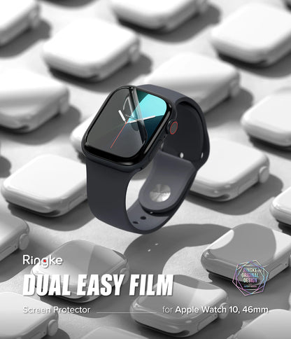 Ringke Dual Easy Film Screen Protector for Apple Watch 10 46mm