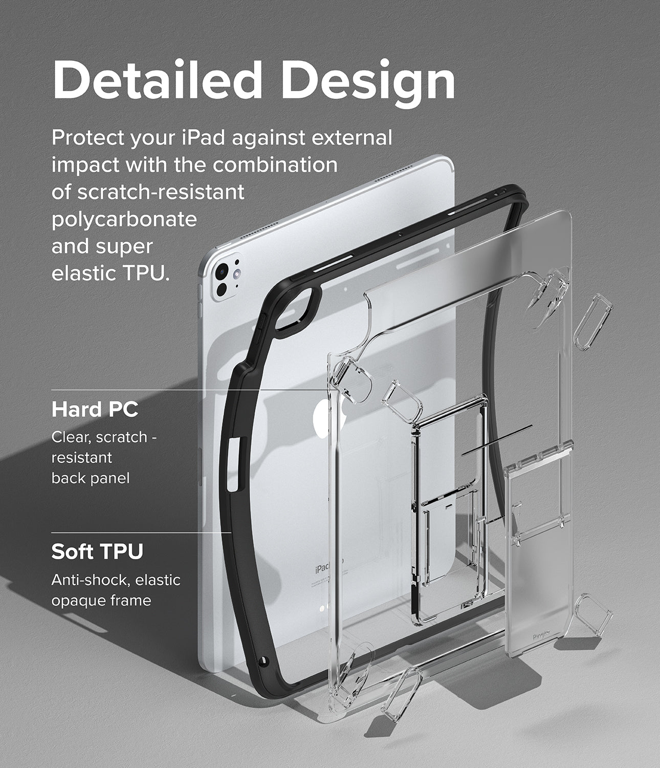 Ringke Fusion Sketch Stand Case for Apple iPad Pro 13 inch M4