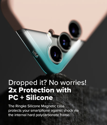 Ringke Silicone Magnetic Case for Samsung Galaxy S25 Plus