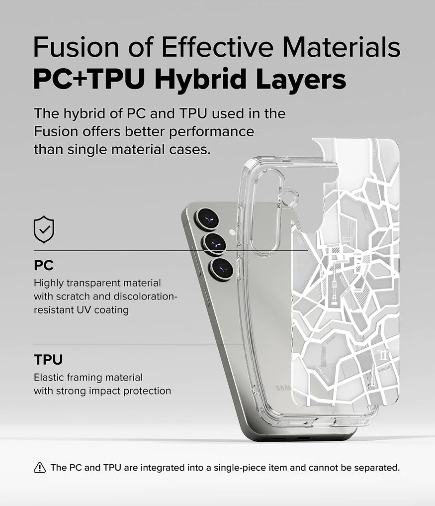 Ringke Fusion Design Case for Samsung Galaxy S25