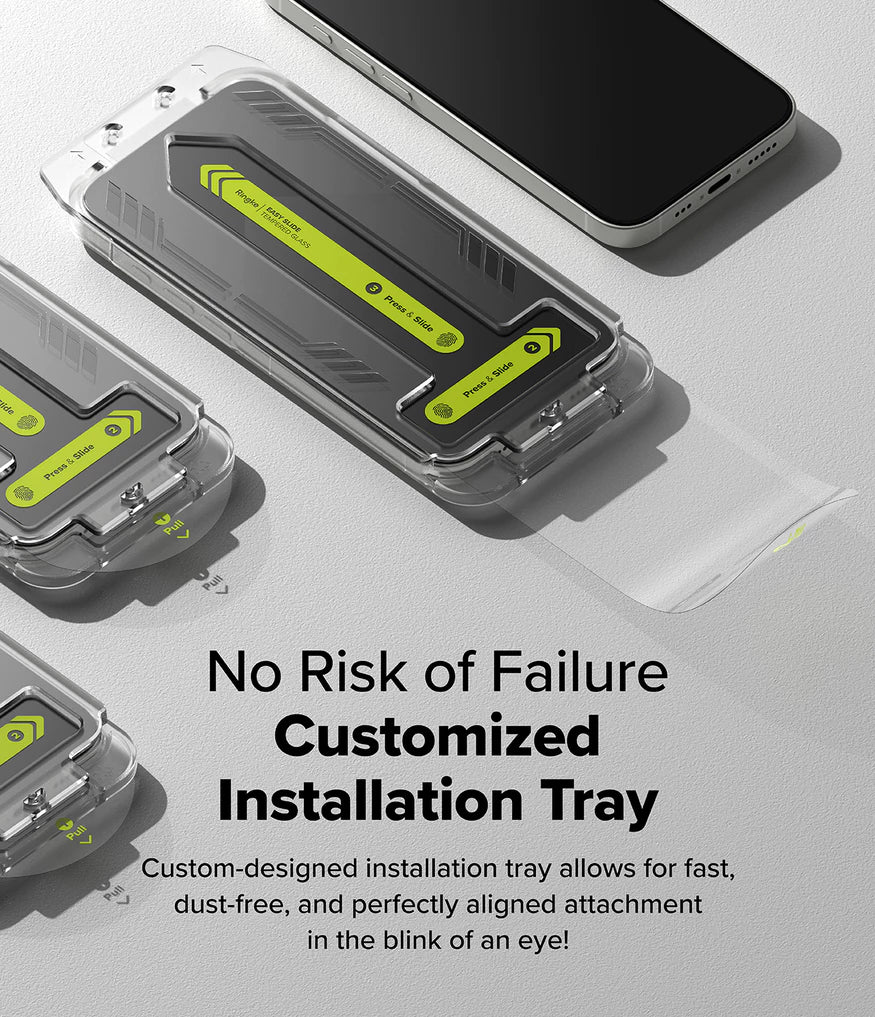 Ringke Easy Slide Tempered Glass for Apple iPhone 16e Screen Protector