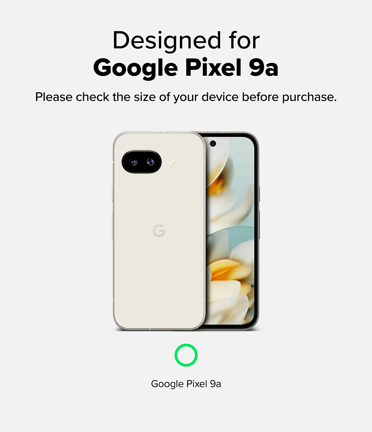 Ringke Camera Tempered Glass for Google Pixel 9a