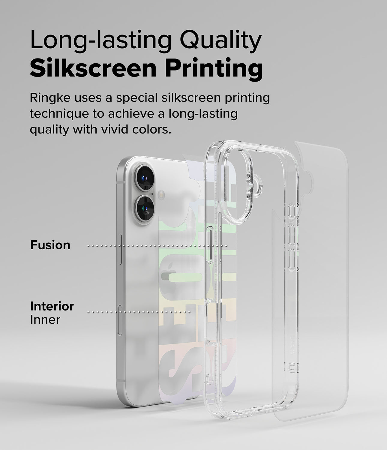 Ringke Fusion Design Case for Apple iPhone 16