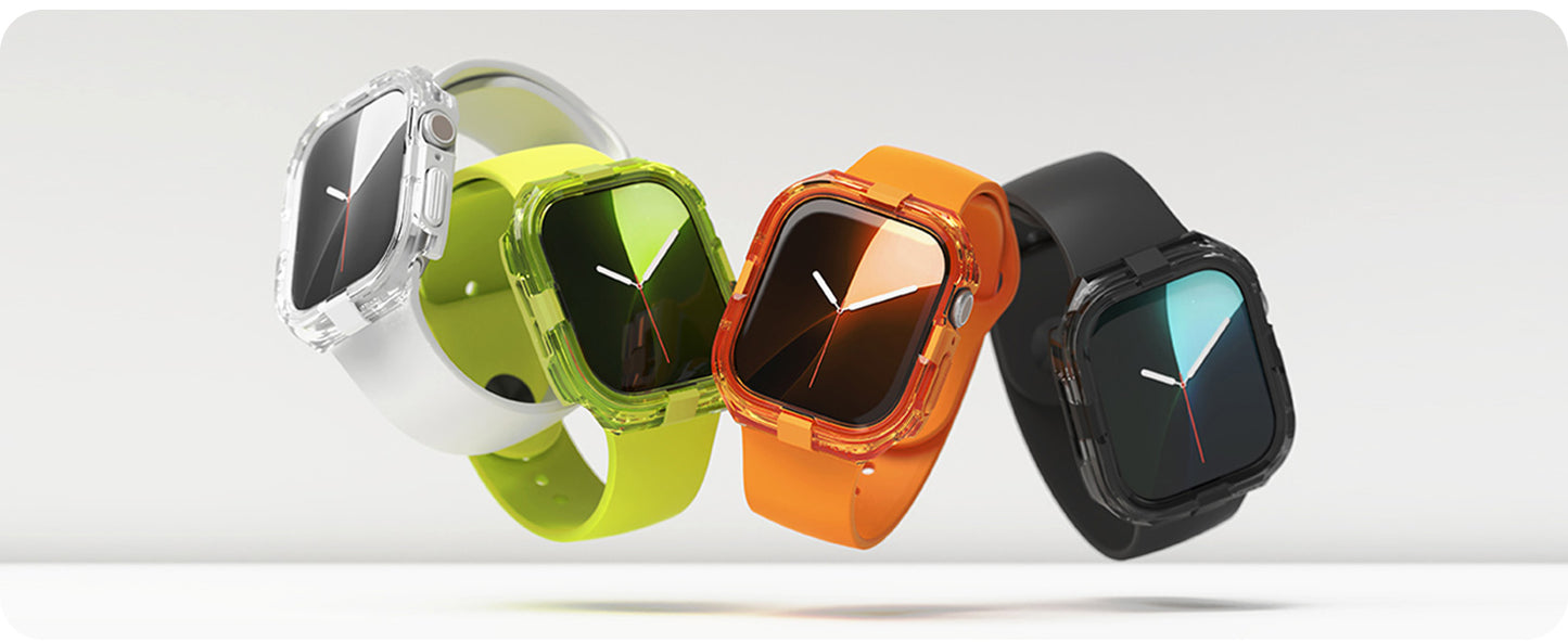 Ringke Fusion Bumper Case for Apple Watch 10 42mm - Accessory for Apple Watch - No Actual Watch