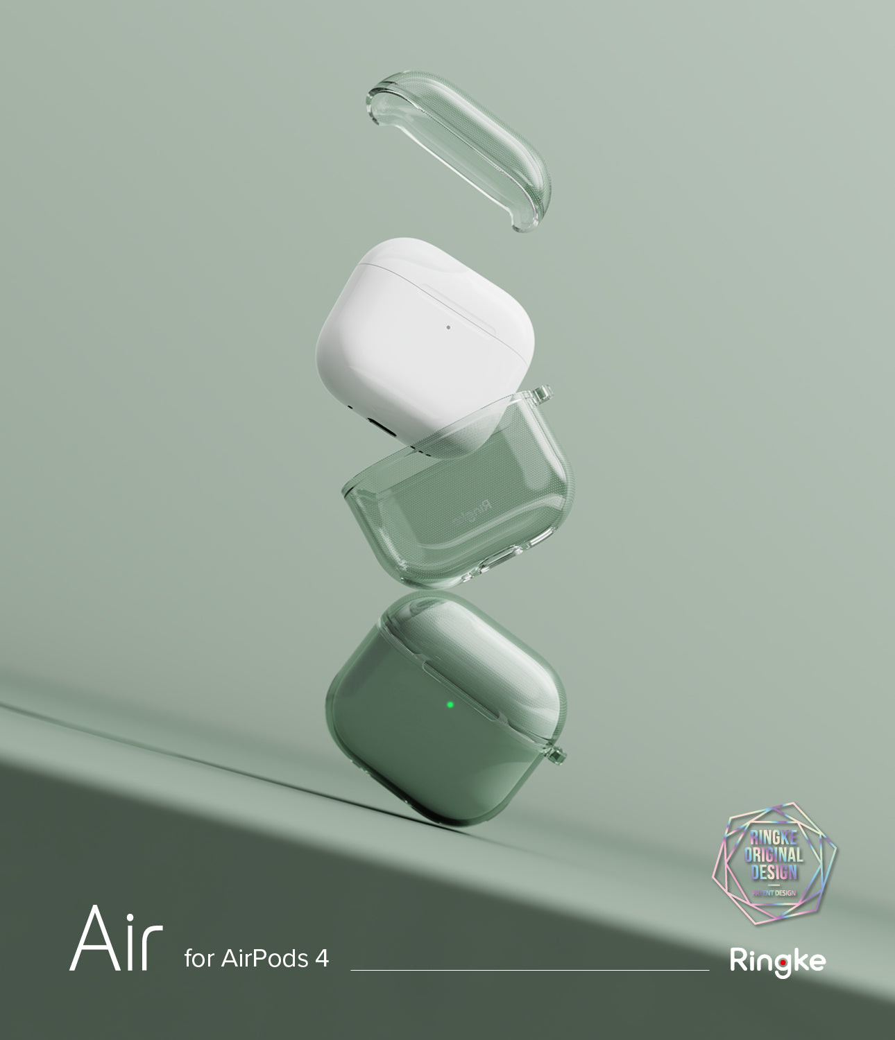 Ringke Air Case for Apple Airpods 4 - Lightweight Cover for Airpods 4th Gen - No Airpods Included