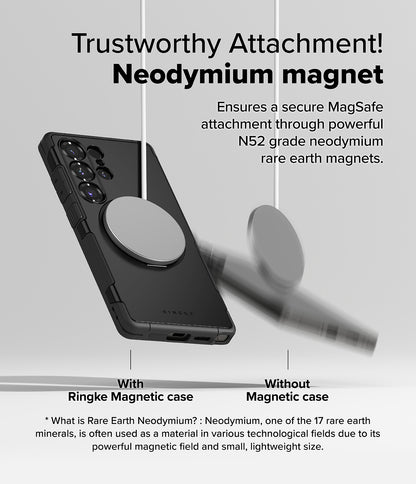 Ringke Alles Case for Galaxy S25 Ultra | Slim Grip Matte Anti-Scratch Shockproof Back Cover