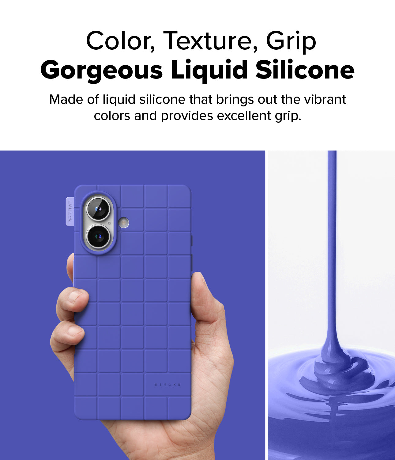 Ringke Bitmap Silicone Magnetic Case for Apple iPhone 16