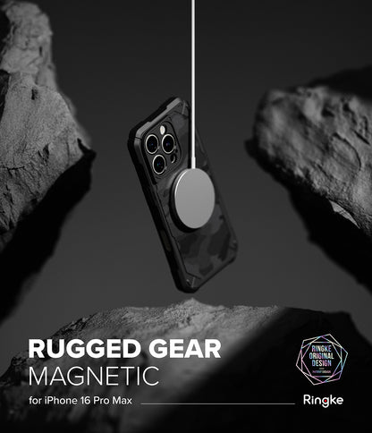 Ringke Rugged Gear Magnetic Case for Apple iPhone 16 Pro Max