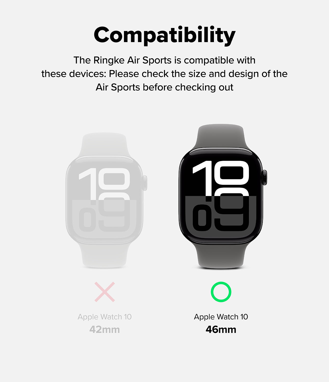 Ringke Air Sports Case for Apple Watch 10 46mm