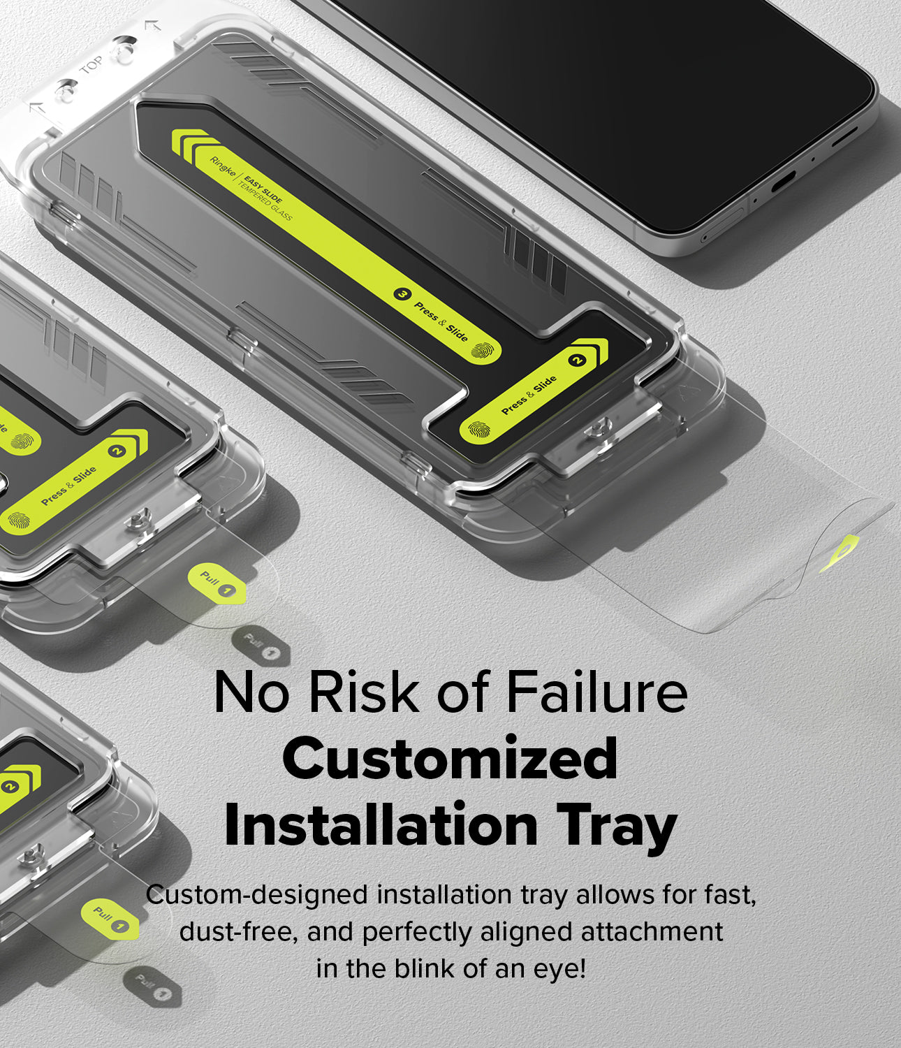 Ringke Easy Slide Tempered Glass Screen Protector for Samsung Galaxy A36