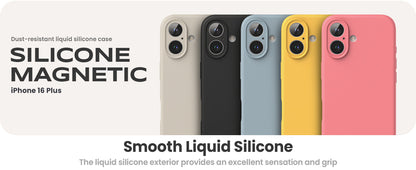 Ringke Silicone Magnetic Case for Apple iPhone 16 Plus