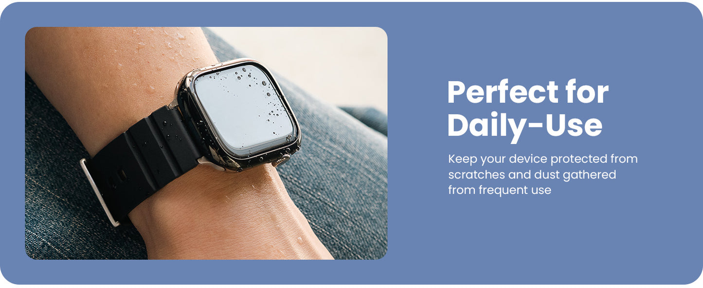 Ringke Bezel Styling Frame Protection for Apple Watch 10 42mm - Metal Smartwatch Accessory