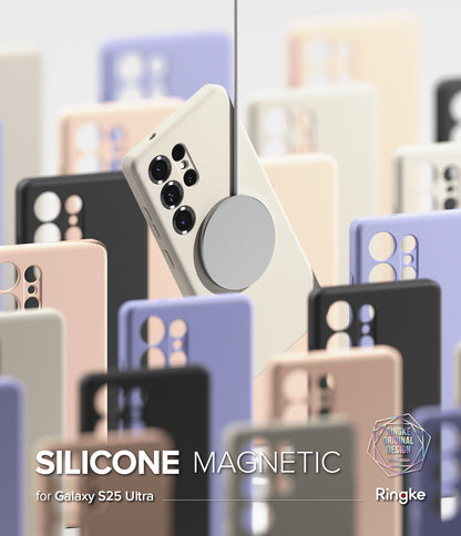 Ringke Silicone Magnetic Case for Samsung Galaxy S25 Ultra
