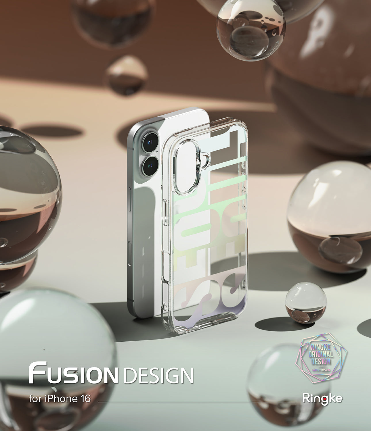Ringke Fusion Design Case for Apple iPhone 16