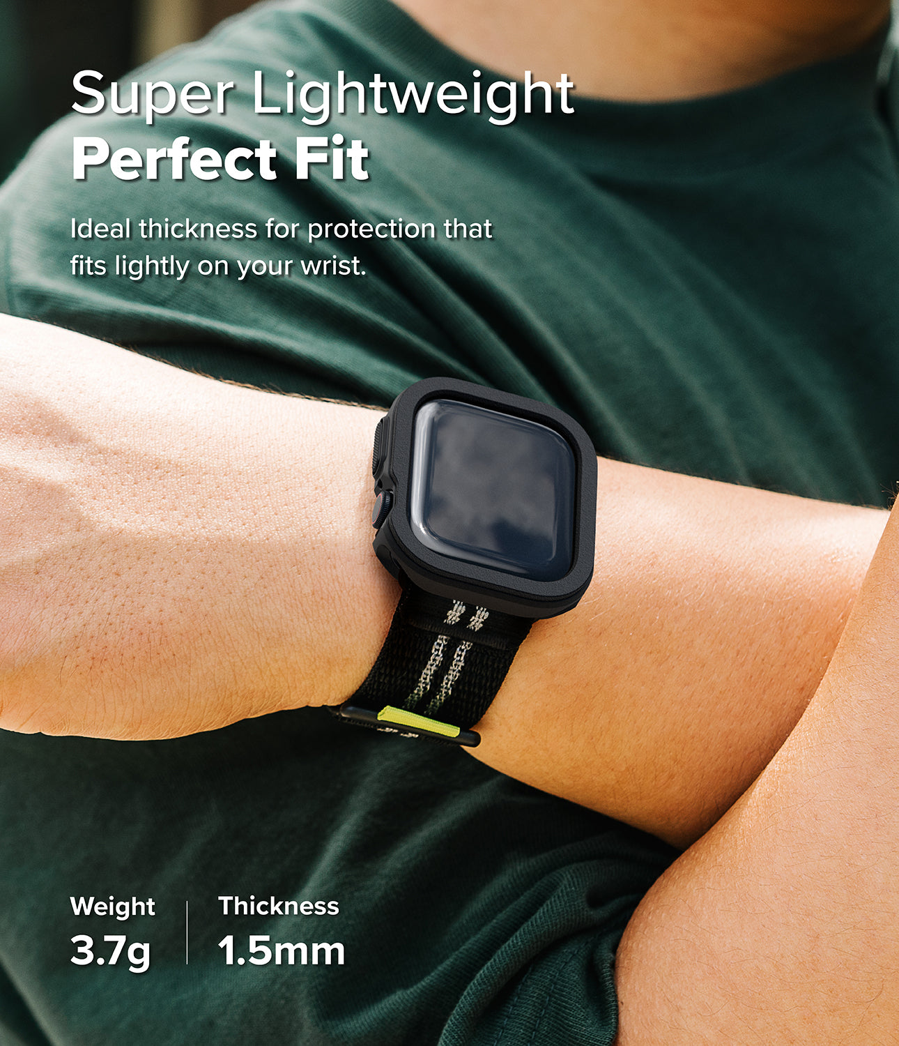 Ringke Air Sports Case for Apple Watch 10 42mm - TPU Frame Protection for Apple Watch