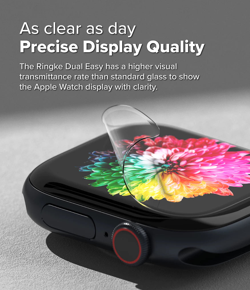 Ringke Dual Easy Film Screen Protector for Apple Watch 10 46mm