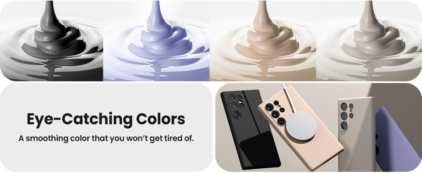Ringke Silicone Magnetic Case for Samsung Galaxy S24 Ultra