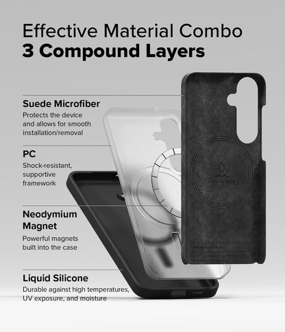Ringke Silicone Magnetic Case for Samsung Galaxy S25