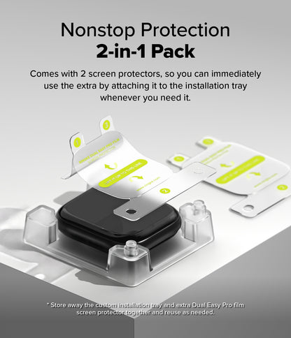 Ringke Dual Easy PRO Film Screen Protector for Apple Watch 10 46mm
